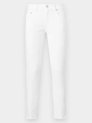 Jeansy Slim Fit Dondup biały
