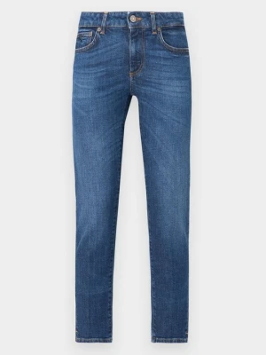 Jeansy Slim Fit Dondup niebieski denim