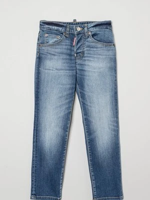 Jeansy Slim Fit Dsquared2 niebieski