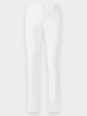 Jeansy Slim Fit Dsquared2 biały
