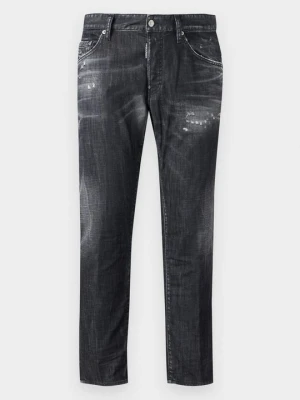 Jeansy Slim Fit Dsquared2 czarny