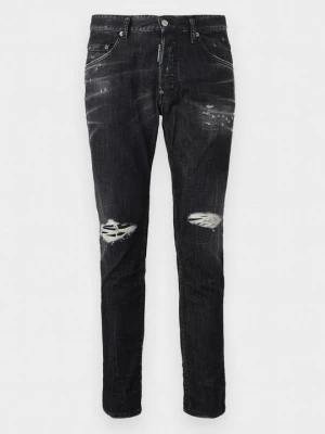 Jeansy Slim Fit Dsquared2 czarny