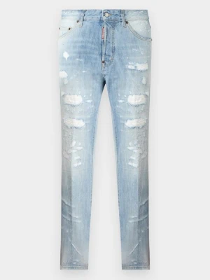 Jeansy Slim Fit Dsquared2 jasnoniebieski denim
