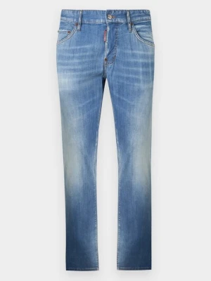 Jeansy Slim Fit Dsquared2 niebieski denim