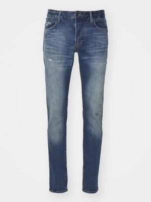 Jeansy Slim Fit Emporio Armani niebieski denim