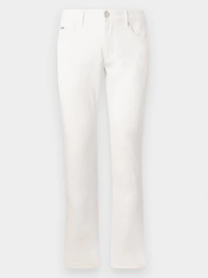 Jeansy Slim Fit Emporio Armani mleczny
