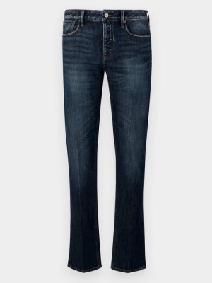 Jeansy Slim Fit Emporio Armani niebieski