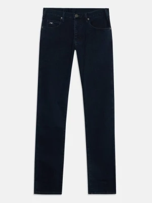 Jeansy Slim Fit Emporio Armani niebieski