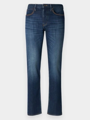 Jeansy Slim Fit Emporio Armani niebieski denim