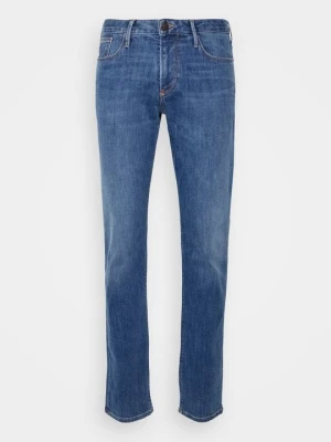 Jeansy Slim Fit Emporio Armani niebieski denim