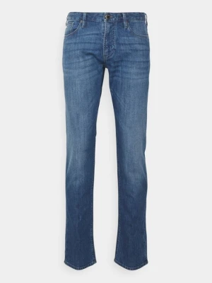 Jeansy Slim Fit Emporio Armani niebieski denim