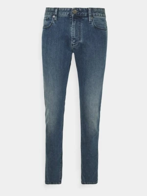Jeansy Slim Fit Emporio Armani niebieski denim