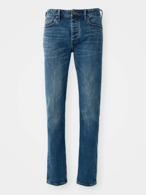 Jeansy Slim Fit Emporio Armani niebieski denim