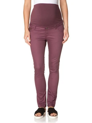 Jeansy Slim Fit Esprit jagodowy