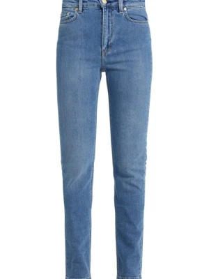 Jeansy Slim Fit Filippa K niebieski denim