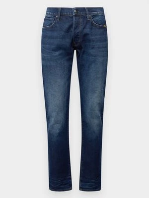 Jeansy Slim Fit G-Star ciemnoniebieski