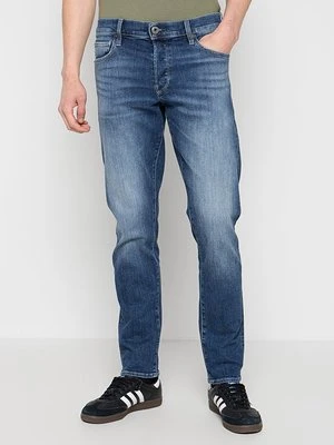 Jeansy Slim Fit G-Star jasnoszary melanż