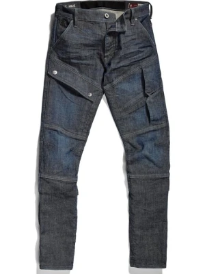 Jeansy Slim Fit G-Star granatowy