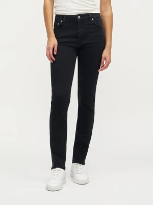 Jeansy Slim Fit Gant czarny