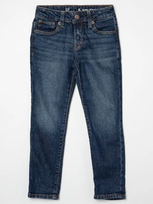 Jeansy Slim Fit GAP granatowy