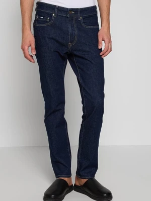 Jeansy Slim Fit GAS Jeans granatowy