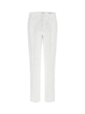 Jeansy Slim Fit Guess biały