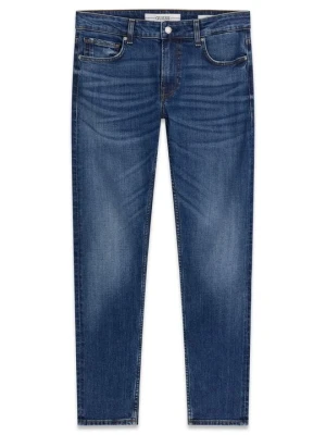 Jeansy Slim Fit Guess granatowy melanż