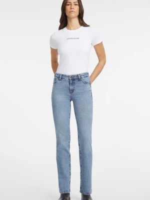 Jeansy Slim Fit Guess jasnoniebieski