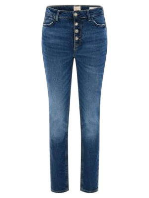 Jeansy Slim Fit Guess niebieski