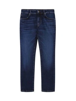 Jeansy Slim Fit Hackett London niebieski denim