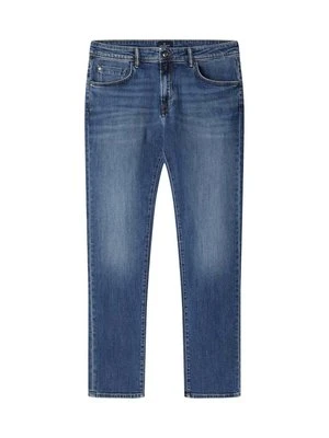 Jeansy Slim Fit Hackett London niebieski denim