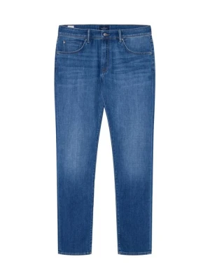 Jeansy Slim Fit Hackett London niebieski denim