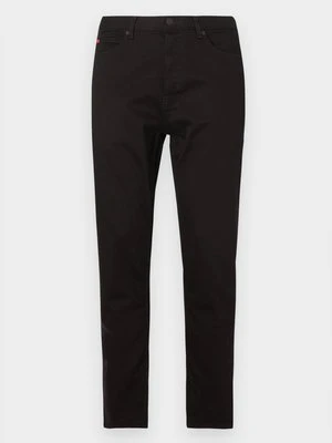 Jeansy Slim Fit Hugo czarny