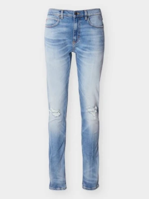 Jeansy Slim Fit Hugo jasnoniebieski denim