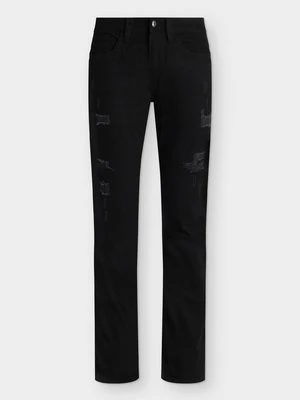 Jeansy Slim Fit INDICODE czarny