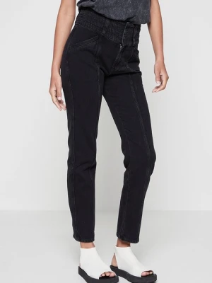 Jeansy Slim Fit IRO czarny