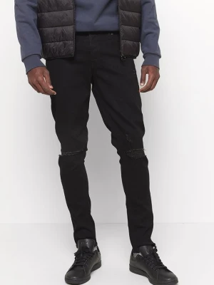 Jeansy Slim Fit Jack&Jones czarny
