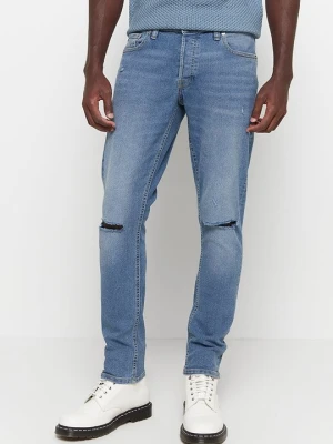 Jeansy Slim Fit Jack&Jones niebieski