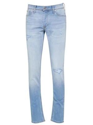 Jeansy Slim Fit Jack&Jones niebieski