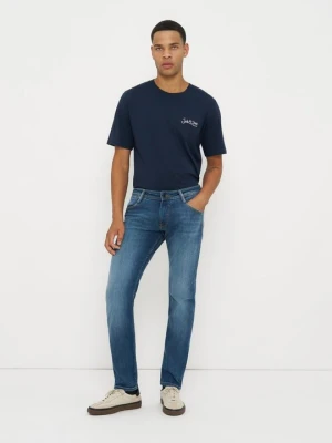 Jeansy Slim Fit Jack&Jones niebieski denim