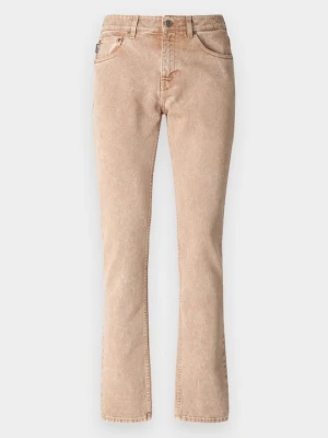 Jeansy Slim Fit Just Cavalli wielbłądzi
