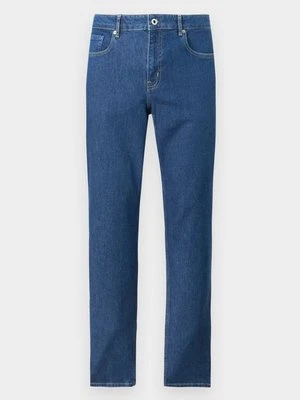 Jeansy Slim Fit KARL LAGERFELD ciemnoniebieski