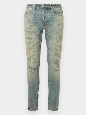 Jeansy Slim Fit KSUBI granatowy