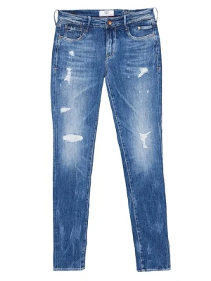 Jeansy Slim Fit Le Temps Des Cerises niebieski