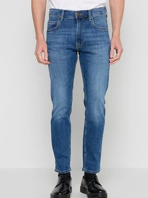 Jeansy Slim Fit Lee granatowy