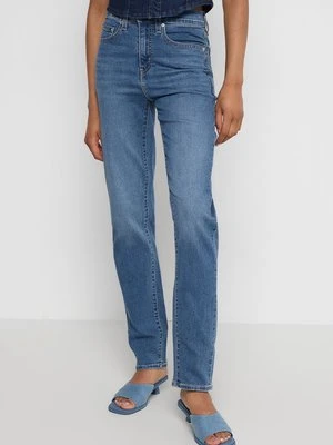 Jeansy Slim Fit Levi's niebieski