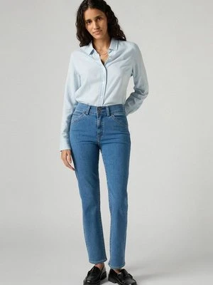 Jeansy Slim Fit Levi's niebieski