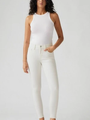 Jeansy Slim Fit Levi's beżowy