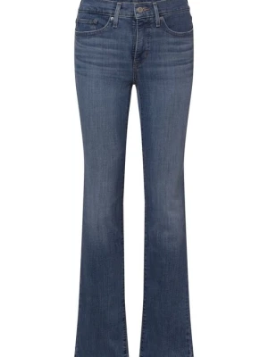 Jeansy Slim Fit Levi's granatowy