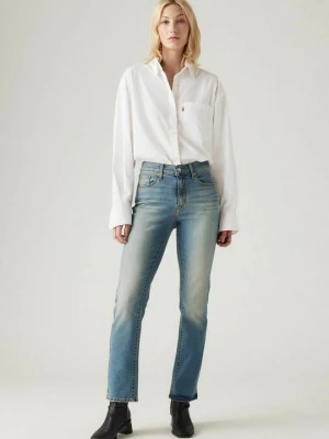 Jeansy Slim Fit Levi's niebieski